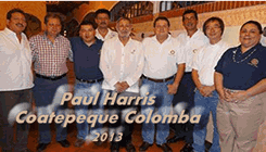 Visita Andre lopez Gobernador Distrito Rotario 4250 2012 a 2013