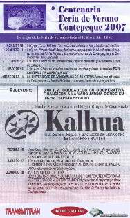 Programa Teatro Al Aire Libre