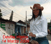 Desfiel H&iacute;pico Sabado 14 de Marzo 2009