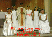 Primeras Comuniones Colegio La Monta&ntilde;a 4 Septiembre 2010