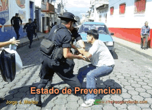 Cuarto dia estado de prevencion Coatepeque